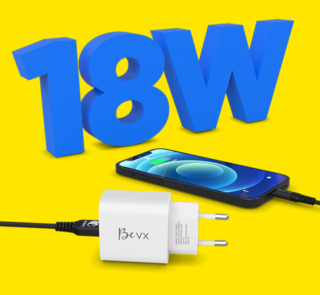 Smartphone conectado ao produto Adaptador BeVX