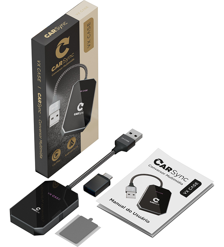 CarSync o que vem na caixa
