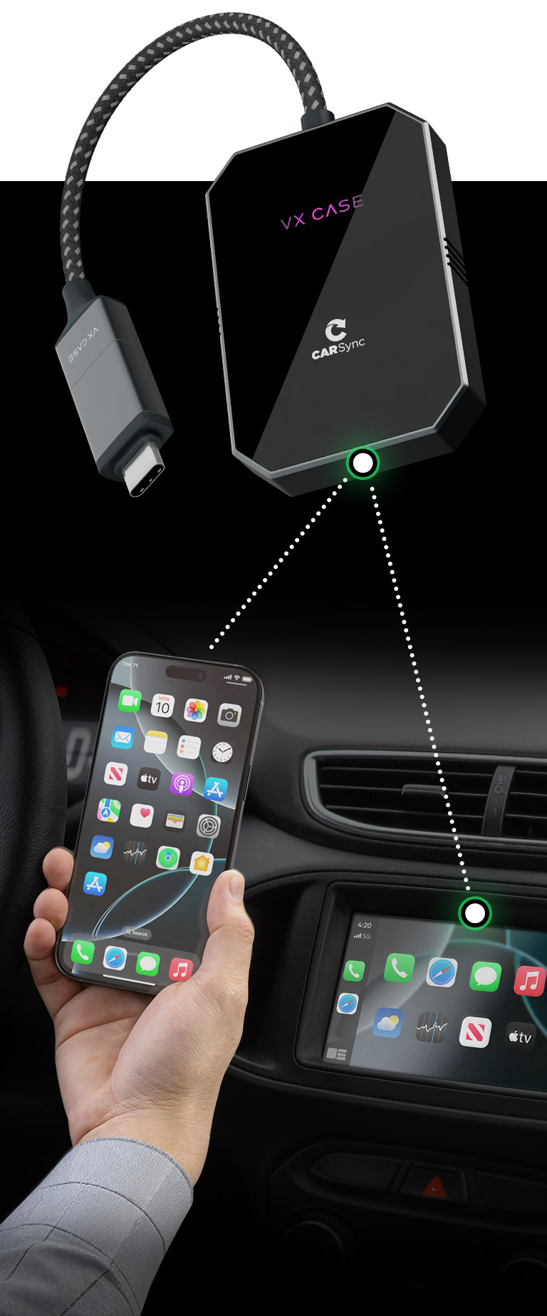 Smartphone e multimedia conectam automaticamente
