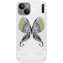 Capa Para iPhone 14 Butterfly Hindu