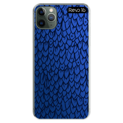 Capa Revo 16 Para iPhone 11 Pro Max Blue Arara Feather