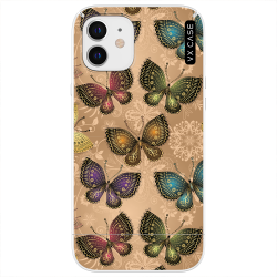 Capa Para iPhone 12 Mini Royal Butterfly