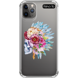 Capa Revo 16 Para iPhone 11 Pro Apache Skull Flower