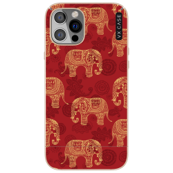 Capa Para iPhone 12 Pro Max Champagne Elephant