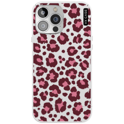 Capa Para iPhone 13 Pro Max Pink Leopard