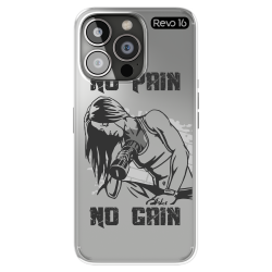 Capa Revo 16 Para iPhone 13 Pro No Pain No Gain Feminino