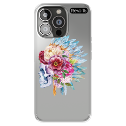 Capa Revo 16 Para iPhone 13 Pro Apache Skull Flower