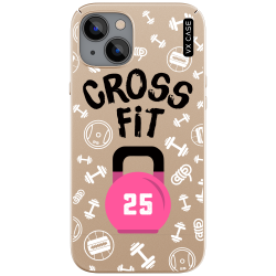 Capa Para iPhone 13 CrossFit Rosa