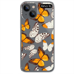 Capa Revo 16 Para iPhone 13 On Butterflies