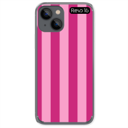 Capa Revo 16 Para iPhone 13 Listrada Pink com Rosa