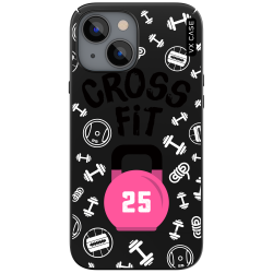 Capa Para iPhone 13 Mini CrossFit Rosa