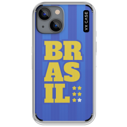 Capa Para iPhone 13 Mini Brasil 6 Estrelas