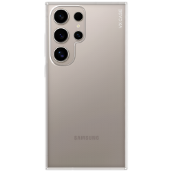 Capa de Silicone Rígida VX Case Galaxy S24 Ultra - Transparente 